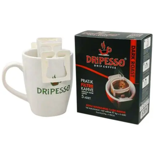 Dripesso Dark Roast Pratik Filtre Kahve 5li 40 Gr