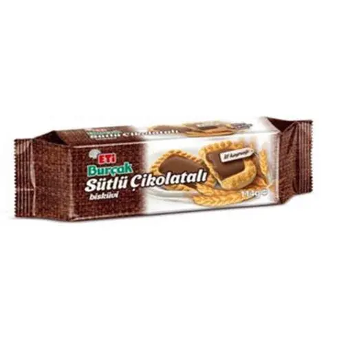 Eti Burçak Sütlü Çikolatalı 114 Gr
