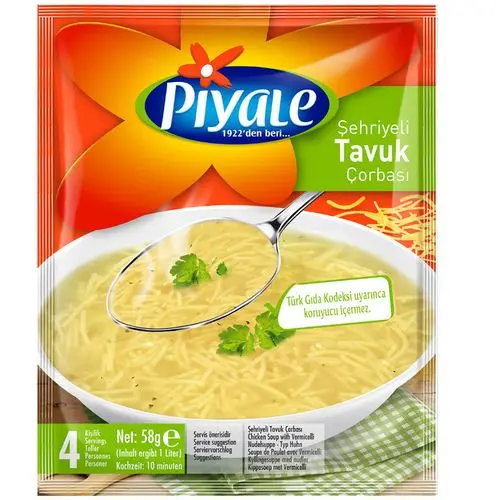 Piyale Şehriyeli Tavuk Çorbası 58 Gr