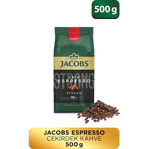 Jacobs Espresso Çekirdek Kahve 500 Gr