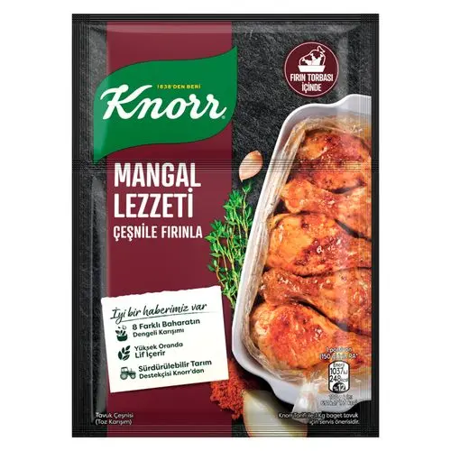 Knorr Tavuk Çeşnisi Mangal Lezzeti 29 Gr
