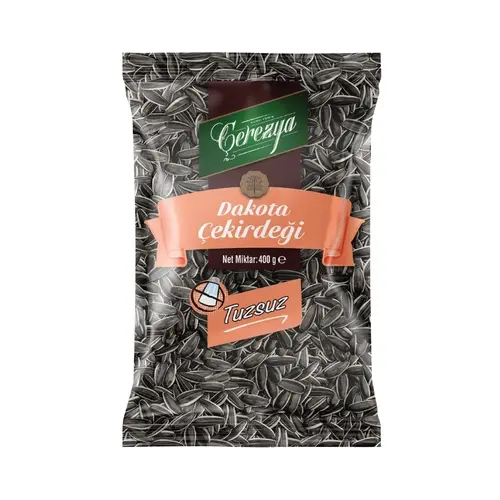 Çerezya Kuruyemiş Ayçiçeği Tuzsuz Dakota 400 Gr