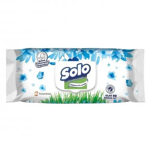 Solo Islak Havlu Okyanus 90 Adet