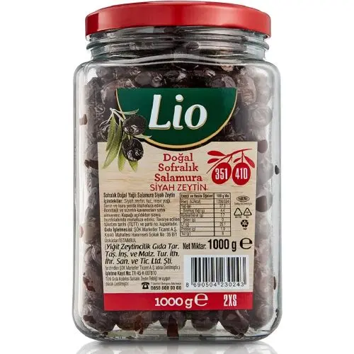 Lio Salamura Siyah Zeytin (351-410) 1 Kg