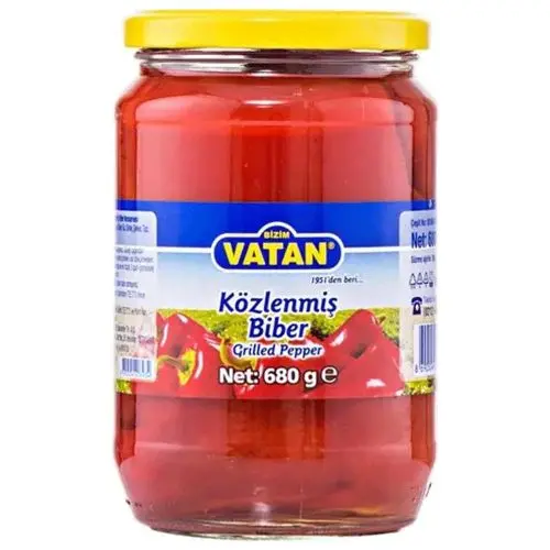 Bizim Vatan Közlenmiş Biber 680 Gr