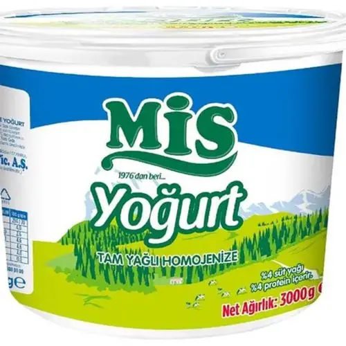 Mis Yoğurt Tam Yağlı Homojenize 3 KG