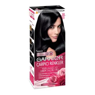 Garnier Çarpıcı Renkler Saç Boyası 1.0 Ekstra Yoğun Siyah 110 Ml 1 Adet