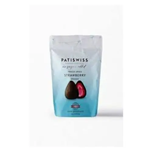 Patiswiss Bitter Çikolata Kaplı Çilek Çubuğu 80 Gr