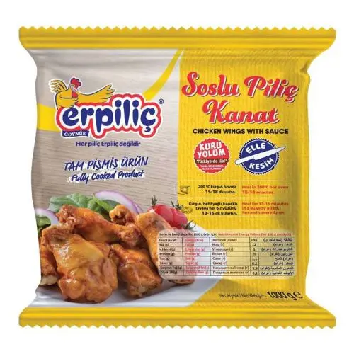 Dond. Pişmiş Soslu Kanat 1000 G Erpiliç