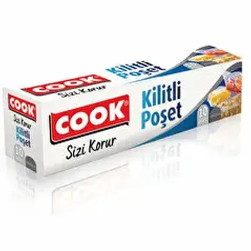 Cook Kilitli Buzdolabı Poşeti 10 Adet