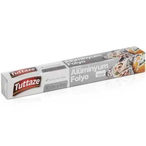 Tuttaze Alüminyum Folyo 8 Metre Adet