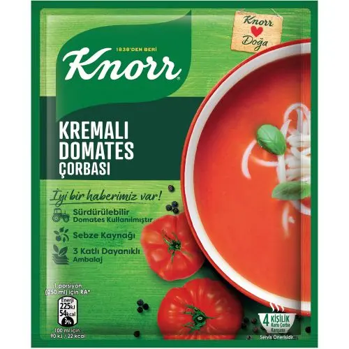 Knorr Kremalı Domates Çorbası 69 Gr