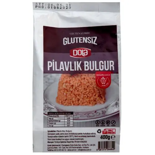 Dola Glutensiz Pilavlık Bulgur 400 Gr