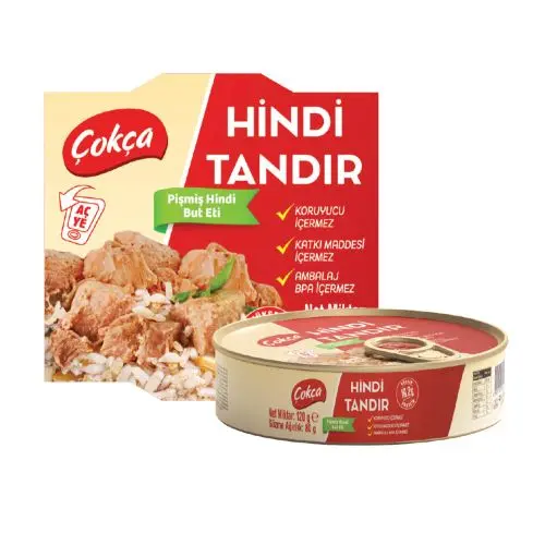 Çokça Konserve Hindi Tandır 120 Gr