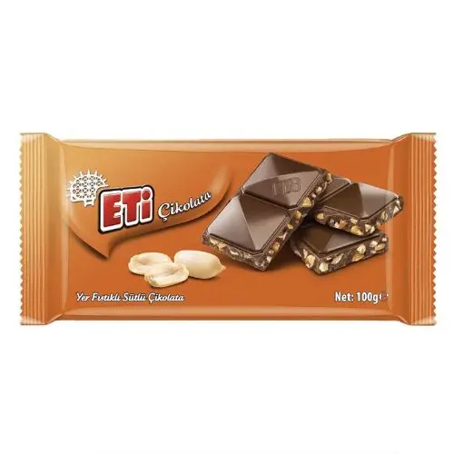 Eti Çikolata Yer Fıstıklı 100 Gr