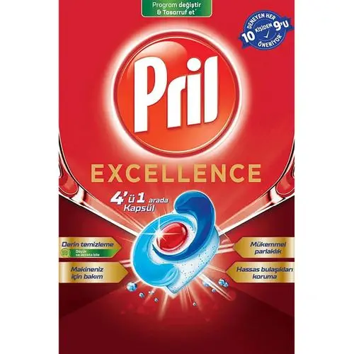 Prıl Excellence Bulaşık Kapsülü 40lı 724 G