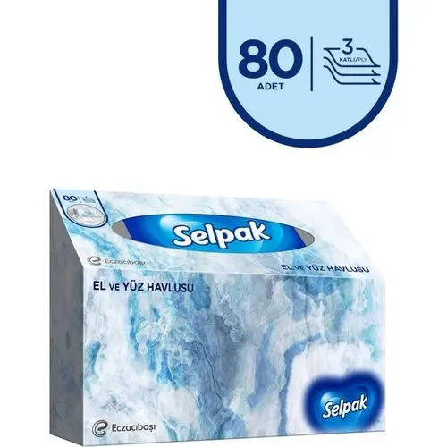 Selpak El Ve Yüz Havlusu 80li Adet