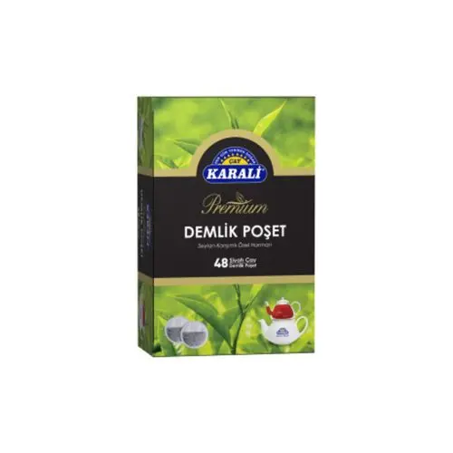 Karali Çay Demlik Poşet Premium 48 Adet