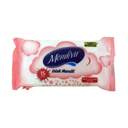 Mendiva Islak Mendil 3x15 Adet