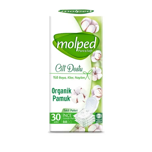 Molped Pure&Soft İnce Günlük Ped 30lu Adet