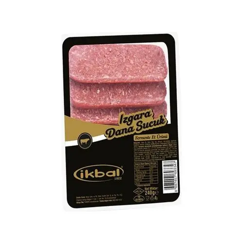 İkbal Izgara Dana Dilimli Sucuk 240 Gr