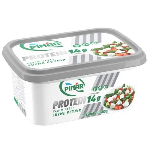 Pınar Yüksek Proteinli Süzme Peynir 500 Gr