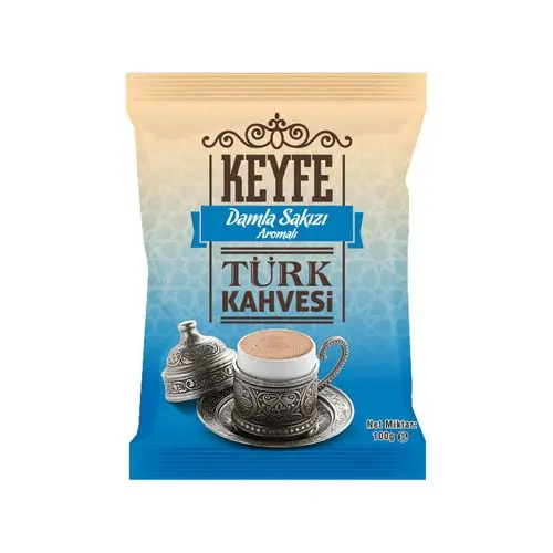 Keyfe Kahve Türk Damla Sakızlı 100 GR