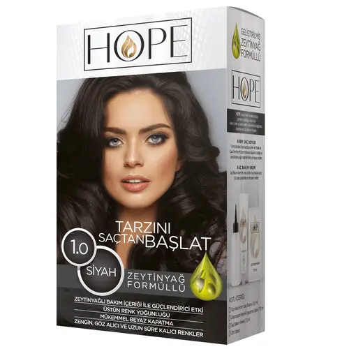 Hope Saç Boyası 1.0 Siyah
