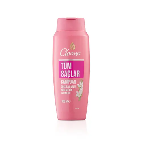 Cleana Şampuan Güçlü&Parlak Yasemin Özlü 600 Ml
