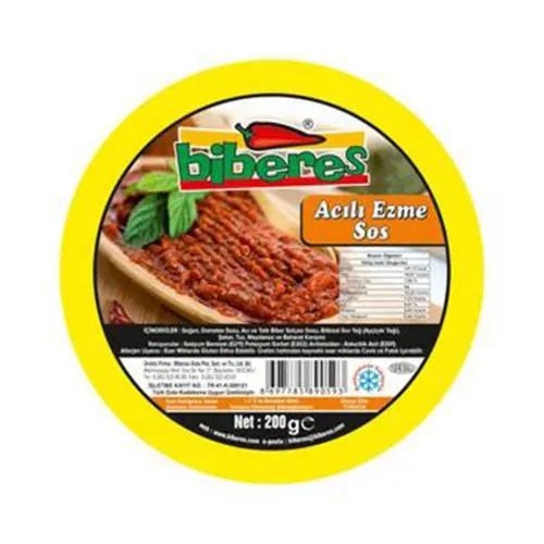 Biberes Acı Ezme 200 Gr