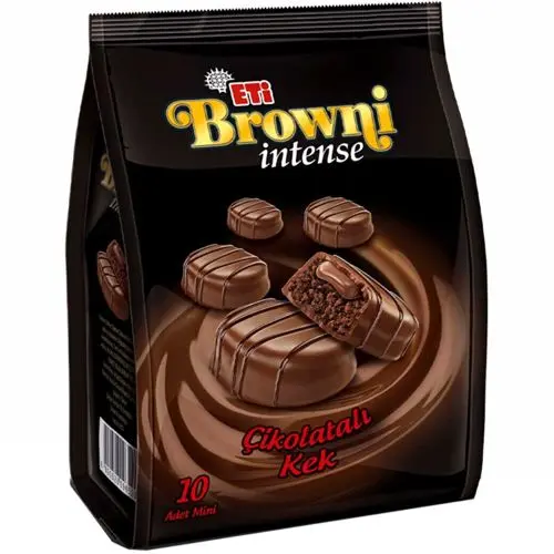 Eti Browni Intense Çikolatalı Mini 160 Gr