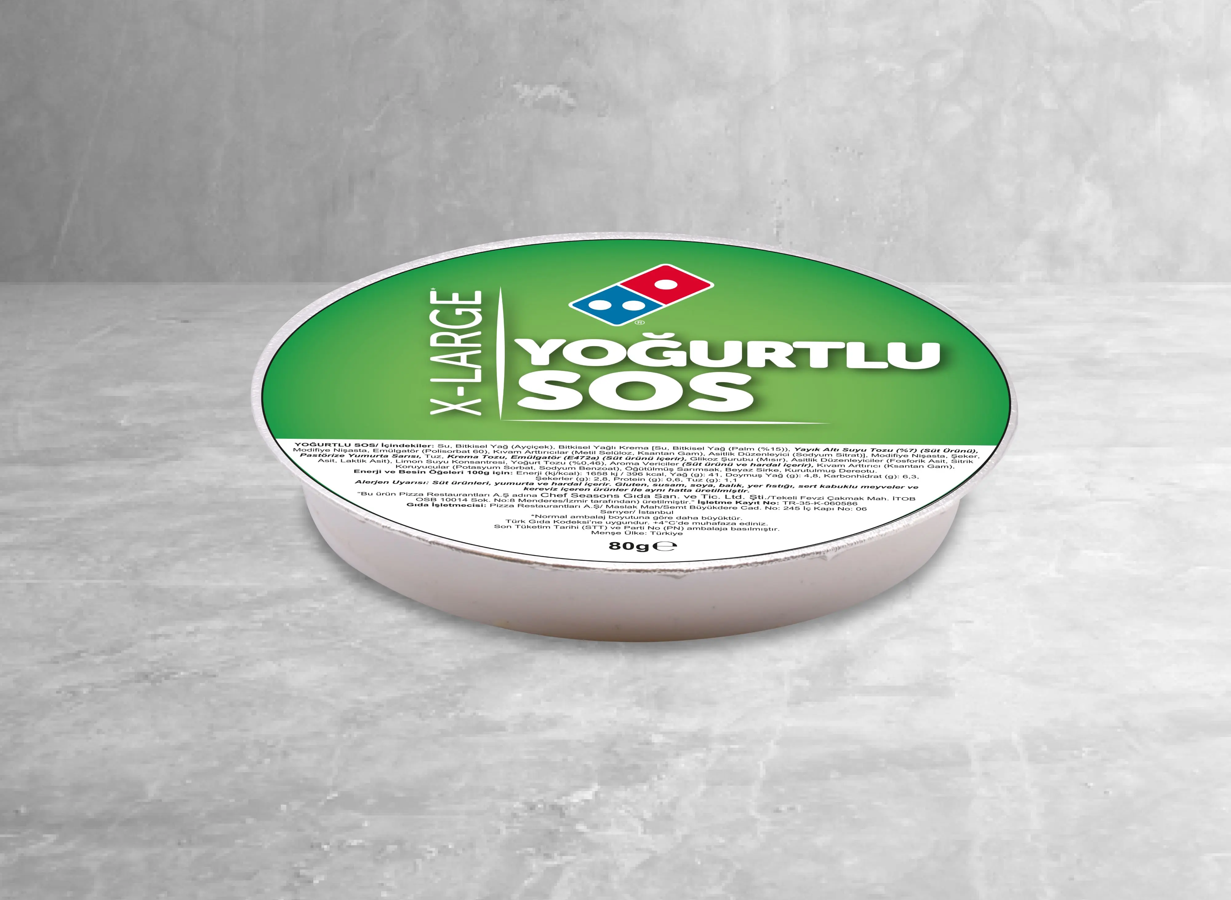 X-Large Yoğurtlu Sos (80 gr.)