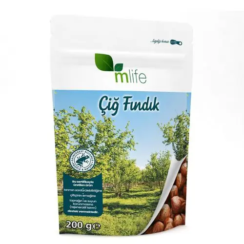 Mlife Çiğ İç Fındık 200 Gr