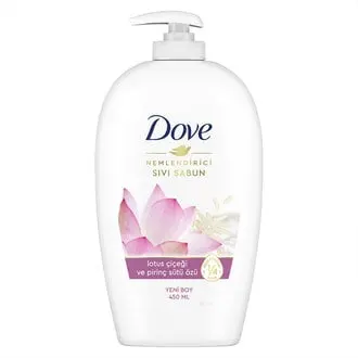 Dove Lotus Çiçeği Ve Pirinç Özü Sıvı Sabun 450 Ml
