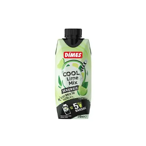 Dimes Cool Lime Mix Şekersiz 310 Ml
