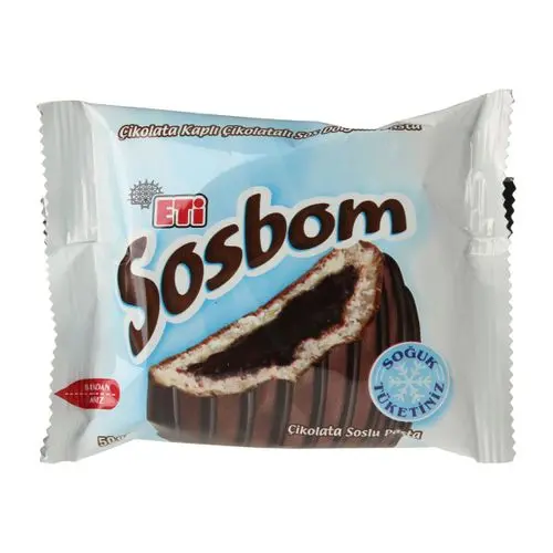 Kek Çik. Dolgulu Sosbom 50 G Eti Petito