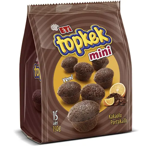 Eti Paykek Kakaolu Portakallı Mini Kek 150 Gr