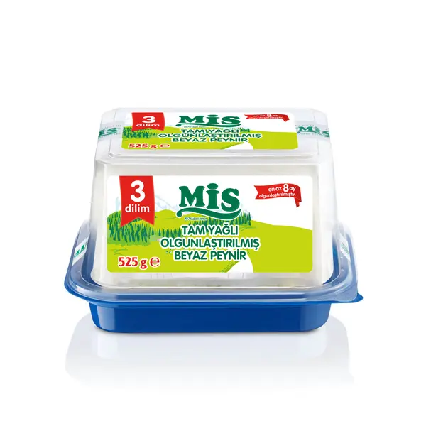 Mis Tam Yağlı 3 Dilim Peynir 525 Gr