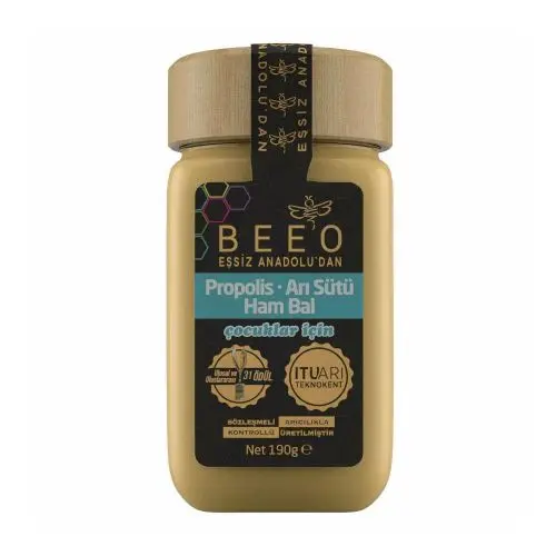 Bee'o Propolis+Arı Sütü+Ham Bal 190 Gr Çocuk