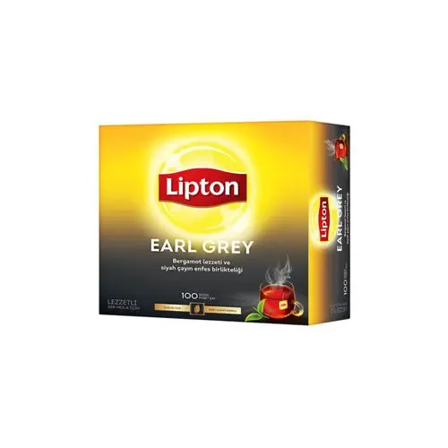 Lipton Earl Grey Bardak Poşet Çay 100 Adet 200 Gr