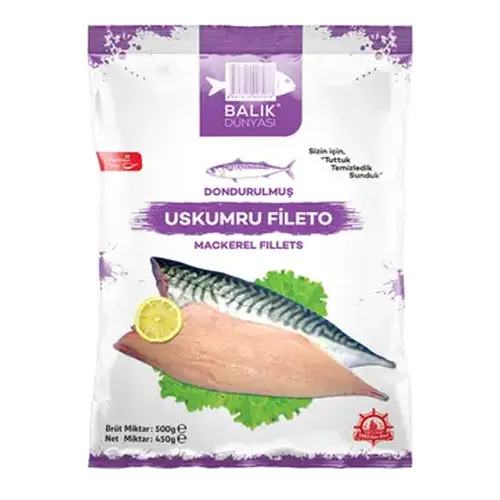 Balık Dünyası Uskumru Fileto 500 Gr