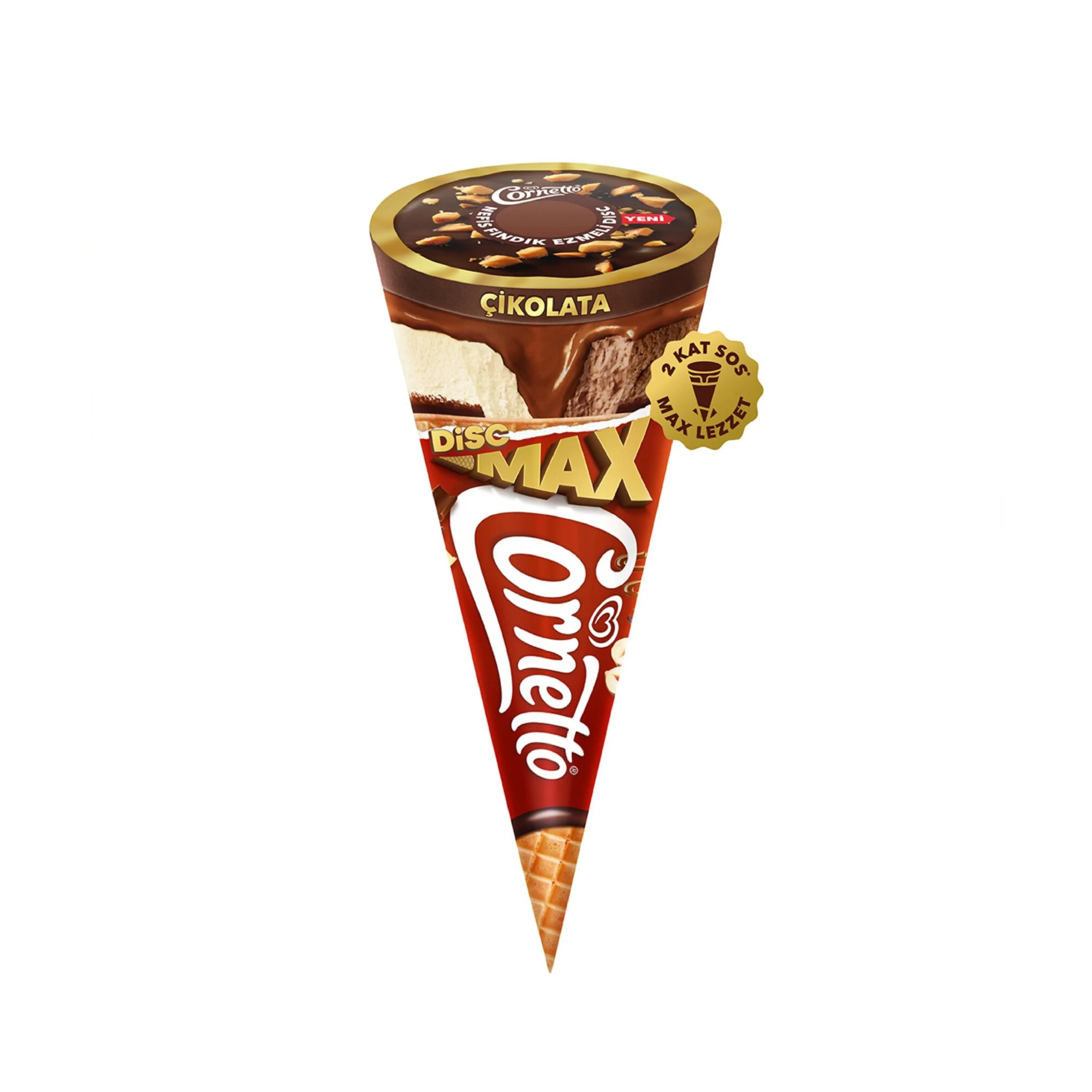 Algida Cornetto Disc Max Çikolatalı 130 Ml