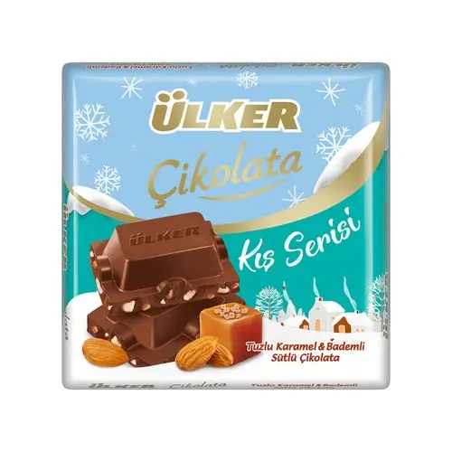 Ülker Ballı Bademli Krokanlı Sütlü Çikolata 60 Gr