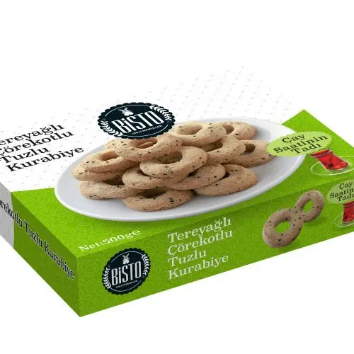 Bisto Tereyağlı Çörek Otlu Kurabiye 500 Gr