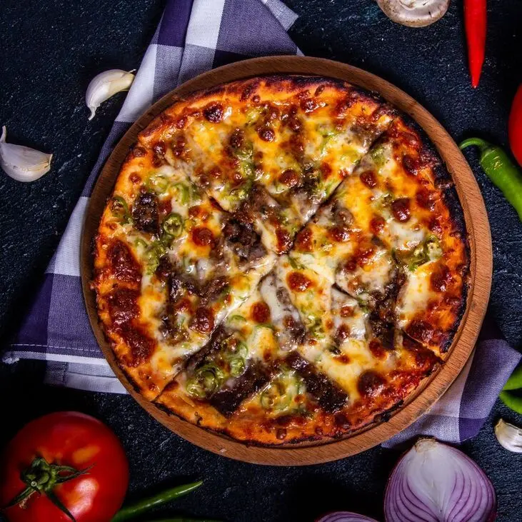Dönerse Döner Pizza (Büyük Boy)