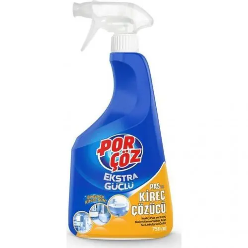Porçöz Kireç Çözücü Sprey 750 Ml