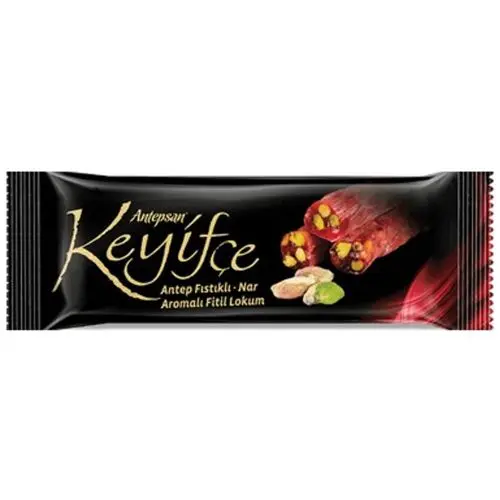 Fitil Lokum Fıstık / Nar Aromalı Keyifçe 150 Gr