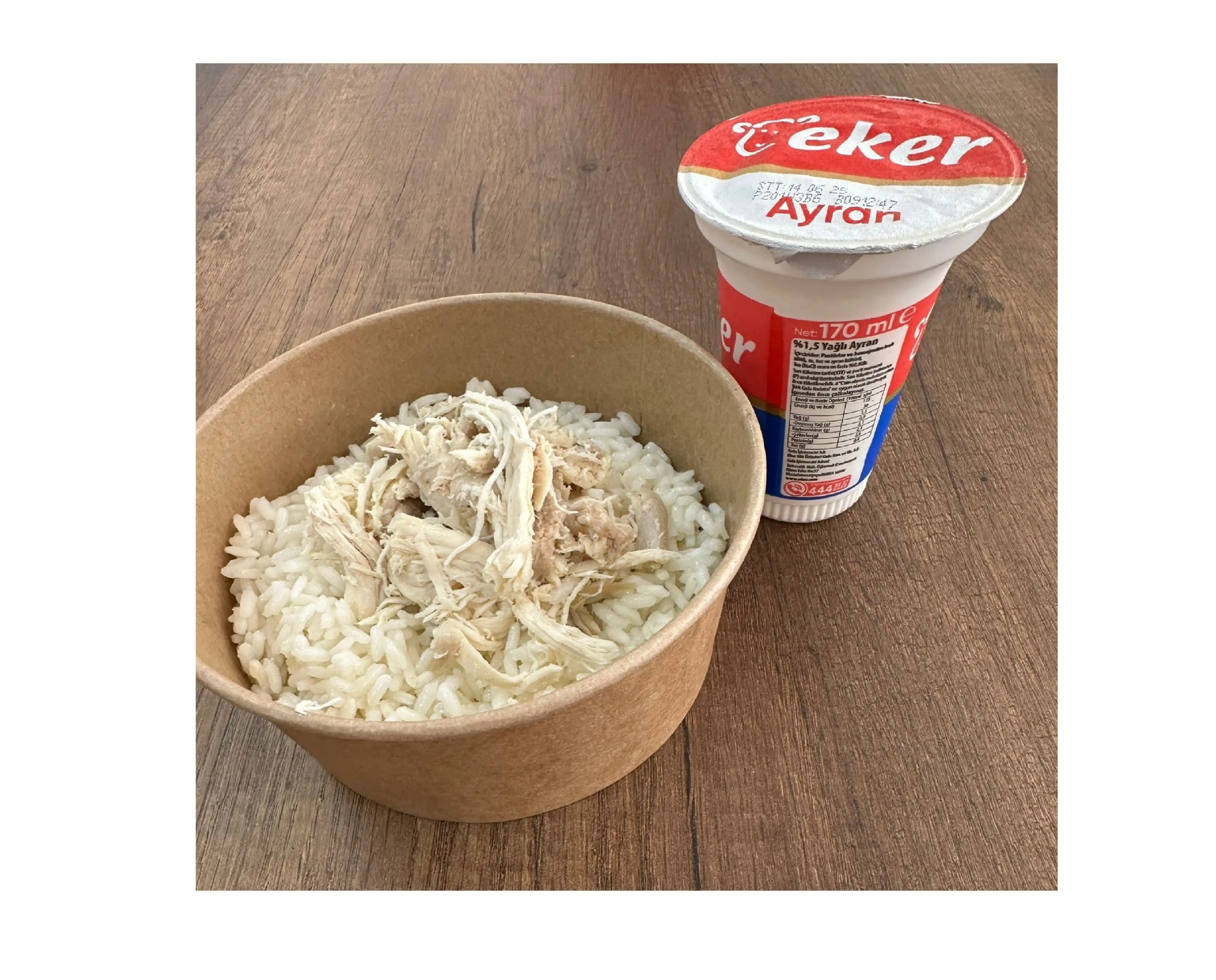 Tavuklu Pilav Menü