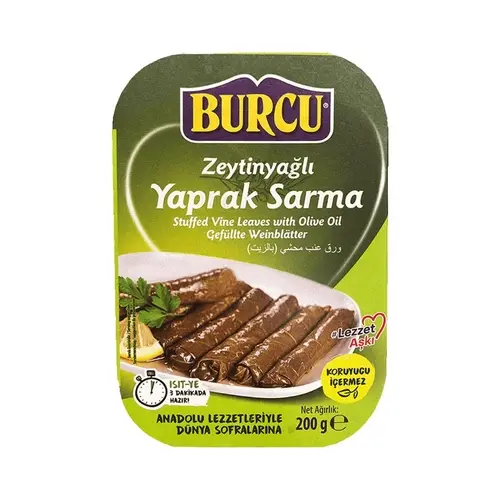 Burcu Konserve Yaprak Sarma 200 Gr