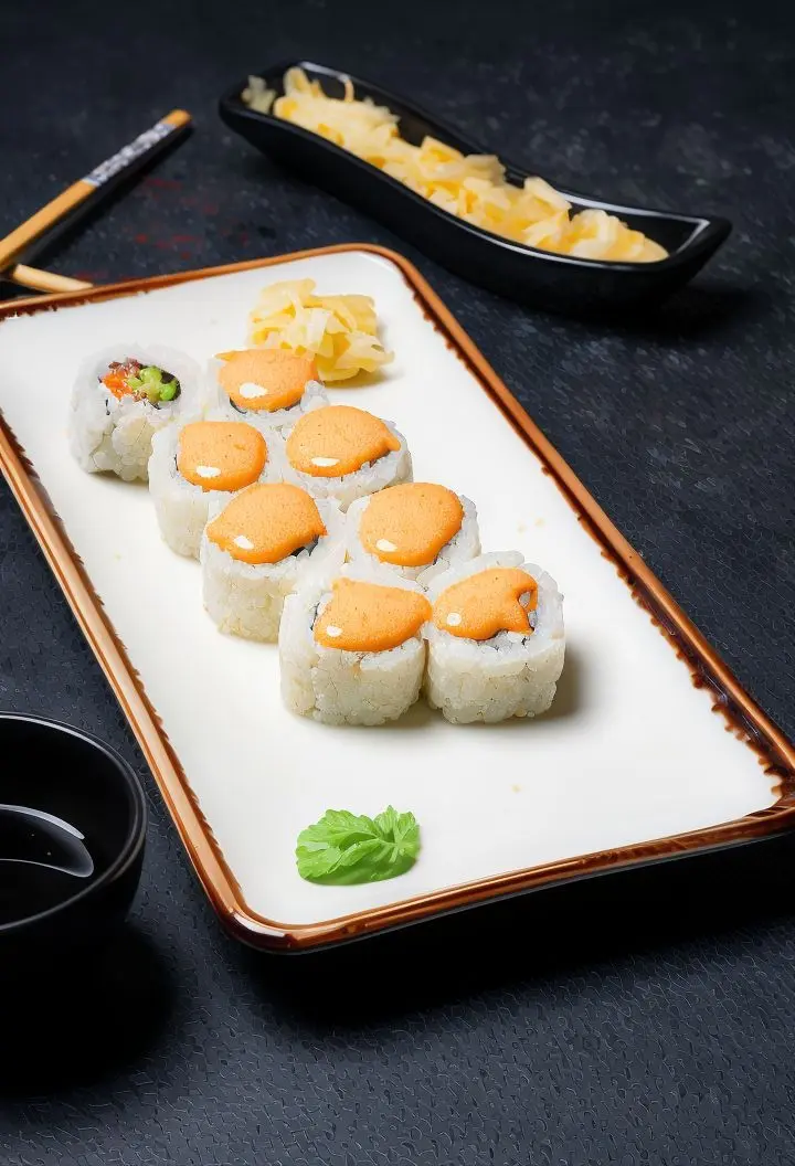 Syake Lava Acılı Roll (8 Adet)